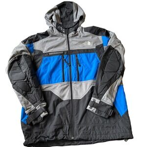 The North Face Steep Tech Jacket Mens XL Black  Gray Vintage Ski Streetwear Rare